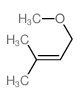 2-Butene,1-methoxy-3-methyl- picture