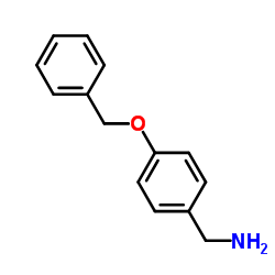 1-[4-(Benzyloxy)phenyl]methanamine structure