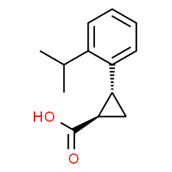 73 反式-2-(2-异丙基苯基)环丙烷-1-羧酸图片