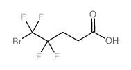 5-Bromo-4,4,5,5-tetrafluoropentanoic acid structure