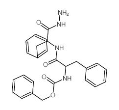 L-Phenylalanine,N-[N-[(phenylmethoxy)carbonyl]-L-phenylalanyl]-, hydrazide (9CI) Structure