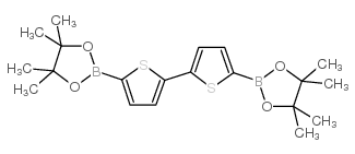 5,5'-BIS(4,4,5,5-TETRAMETHYL-1,3,2-DIOXABOROLAN-2-YL)-2,2'-BITHIOPHENE structure