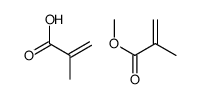 2-甲基-2-丙烯酸的均聚物结构式