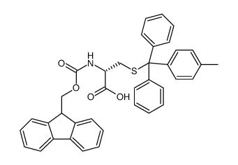 Fmoc-D-Cys(Mtt)-OH structure