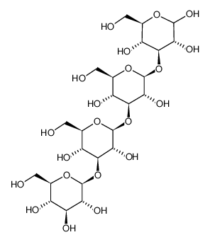 (3R,4S,5R,6R)-4-[(3R,4S,5R,6R)-4-[(2S,3R,4S,5R,6R)-3,5-dihydroxy-6-(hydroxymethyl)-4-[(2S,3R,4S,5S,6R)-3,4,5-trihydroxy-6-(hydroxymethyl)oxan-2-yl]oxyoxan-2-yl]oxy-3,5-dihydroxy-6-(hydroxymethyl)oxan-2-yl]oxy-6-(hydroxymethyl)oxane-2,3,5-triol结构式