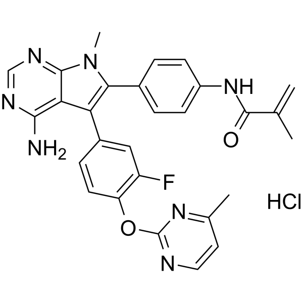 FGFR2-IN-3 hydrochloride Structure