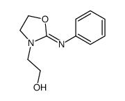 2-(phenylimino)oxazolidine-3-ethanol结构式