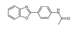 N-(4-(benzo[d]oxazol-2-yl)phenyl)acetamide结构式