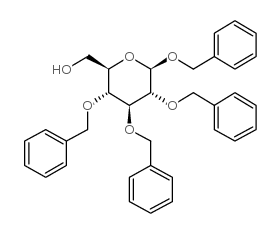 1,2,3,4-TETRABENZYL-BETA-D-GLUCOPYRANOSE structure