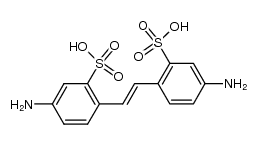 4,4'-diamino-stilbene-2,2'-disulphonic acid结构式