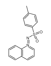 N-p-Toluenesulfonyliminoquinolinium Ylide Structure