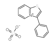 3-phenyl-[1,3]thiazolo[3,2-a]pyridin-4-ium,perchlorate Structure