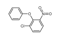 2-Nitro-6-chlor-1-phenoxy-benzol Structure