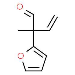 α-Methyl-α-vinyl-2-furanacetaldehyde结构式