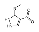 1H-Pyrazol-3-amine,N-methyl-4-nitro-(9CI) Structure