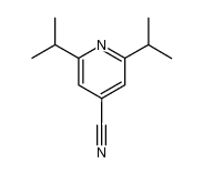 2,6-bis(1-methylethyl)-4-cyanopyridine Structure