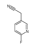 2-(6-氟吡啶-3-基)乙腈结构式