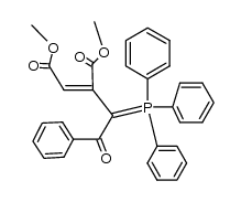 Addukt aus Triphenylphosphoryliden-acetophenon u. Dimethylacetylendicarboxylat Structure