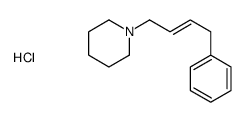 1-[(E)-4-phenylbut-2-enyl]piperidine,hydrochloride Structure