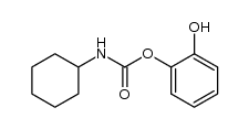 N-Cyclohexyl-carbamidsaeure-(2-hydroxyphenyl)-ester Structure