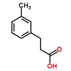 3-(3-Methylphenyl)propanoic acid Structure