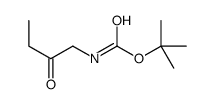 tert-Butyl (2-oxobutyl)carbamate Structure