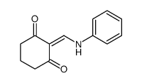 2-(anilinomethylidene)cyclohexane-1,3-dione Structure