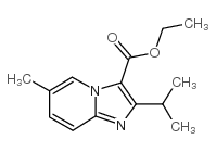 ethyl 6-methyl-2-propan-2-ylimidazo[1,2-a]pyridine-3-carboxylate Structure