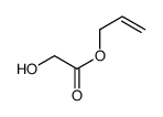 prop-2-enyl 2-hydroxyacetate Structure