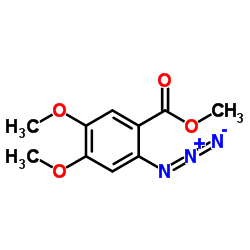 Methyl 2-azido-4,5-dimethoxybenzoate Structure