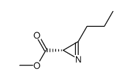methyl (S)-3-propyl-2H-azirine-2-carboxylate Structure