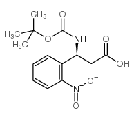 Boc-(S)-3-Amino-3-(2-nitrophenyl)-propionic acid picture