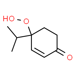 2-Cyclohexen-1-one,4-hydroperoxy-4-(1-methylethyl)-(9CI) picture