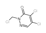 2-CHLOROMETHYL-4,5-DICHLOROPYRIDAZIN-3(2H)-ONE structure