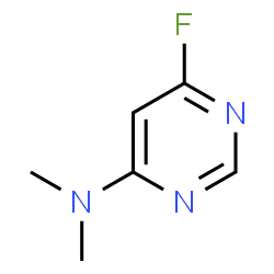 4-Pyrimidinamine, 6-fluoro-N,N-dimethyl- (9CI) Structure