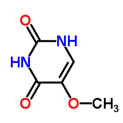 4,6-二羟基-5-甲氧基嘧啶结构式