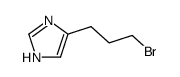 4-(3-bromo-propyl)-1(3)H-imidazole结构式