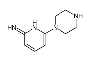 2-Pyridinamine,6-(1-piperazinyl)-(9CI)结构式