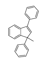 1-methyl-1,3-diphenyl-1H-indene Structure