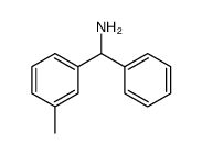 1-(3-methylphenyl)-1-phenylmethanamine(SALTDATA: HCl) Structure