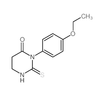 3-(4-ethoxyphenyl)-2-sulfanylidene-1,3-diazinan-4-one Structure