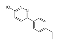 3-(4-ethylphenyl)-1H-pyridazin-6-one Structure