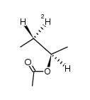 acetic acid 2-deuterio-1-methyl-propyl ester结构式