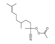 Peracetic acid 1-cyano-1,4,8-trimethyl-7-nonenyl ester picture