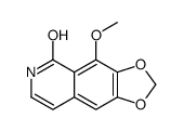 4-methoxy-6H-[1,3]dioxolo[4,5-g]isoquinolin-5-one Structure