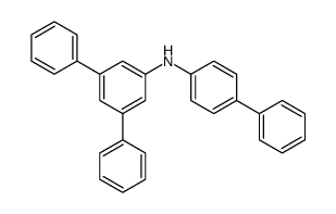 3,5-diphenyl-N-(4-phenylphenyl)aniline Structure