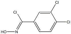 3,4-Dichloro-alpha-chlorobenzaldoxime结构式