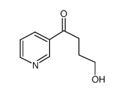 4-羟基-1-(吡啶-3-基)丁烷-1-酮结构式