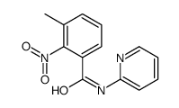 Benzamide, 3-methyl-2-nitro-N-2-pyridinyl- (9CI)结构式
