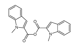 (1-methylindole-2-carbonyl) 1-methylindole-2-carboxylate Structure